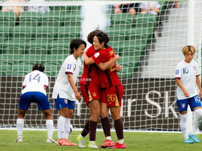 中国女足险胜中国台北 体能对决成关键胜负手