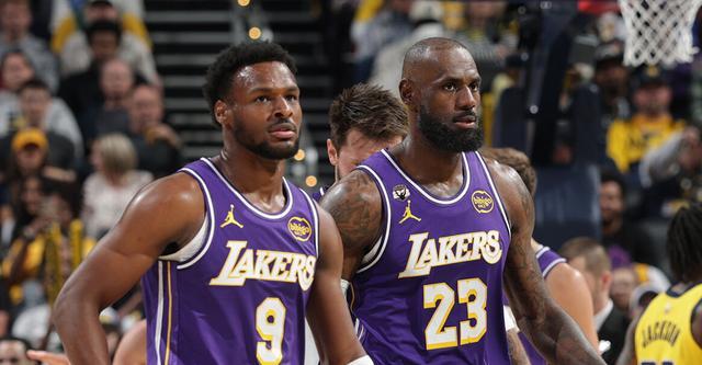 湖人末节顶住反扑力克步行者 布朗尼首秀亮相父